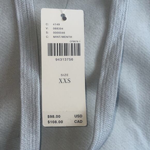 Daily Practice by Anthropologie Hoodie Women’s XXS in Mint New NWT - Picture 7 of 10